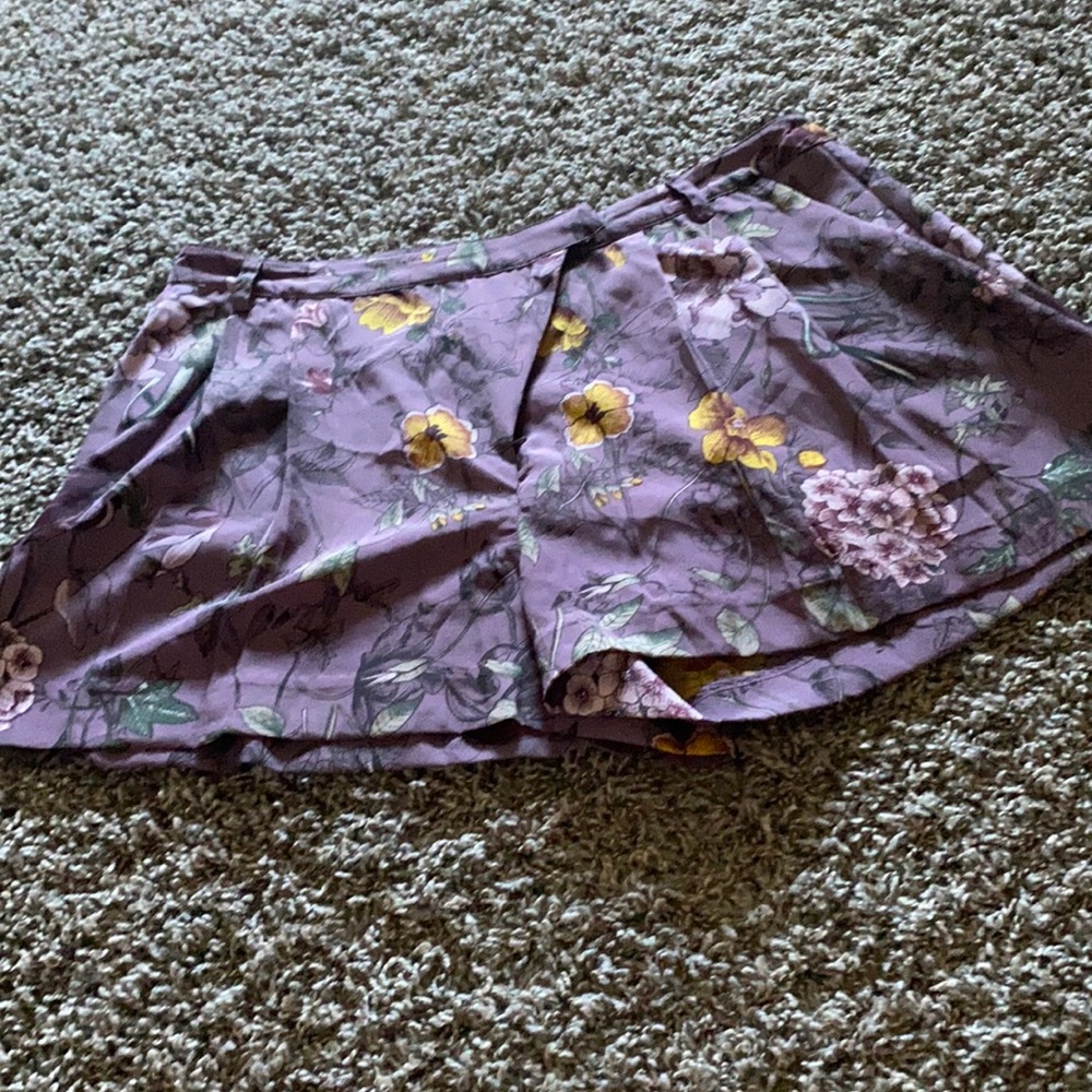 Floral H&M shorts